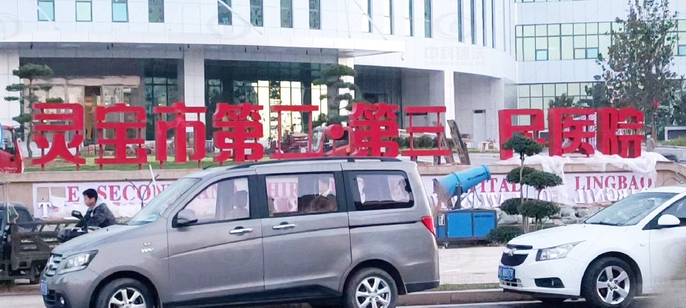 河南省灵宝市第二人民医院粉色视频免费观看医疗污水处理设备安装调试完成