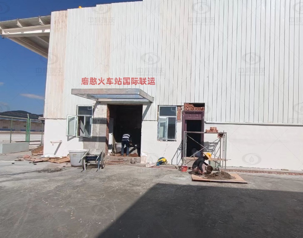 云南省西双版纳傣族自治州某火车站粉色视频免费观看粉色视频官网在线下载污水处理设备安装调试完成